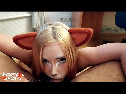 ❤️ Kitsune swallow dick and cum in her mouth ️ Quality porn at us ❌️❤